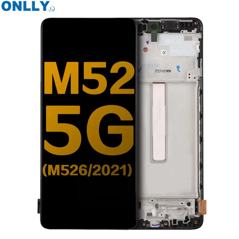 Original AMOLED Display Touch Screen for Samsung Galaxy M52 5G