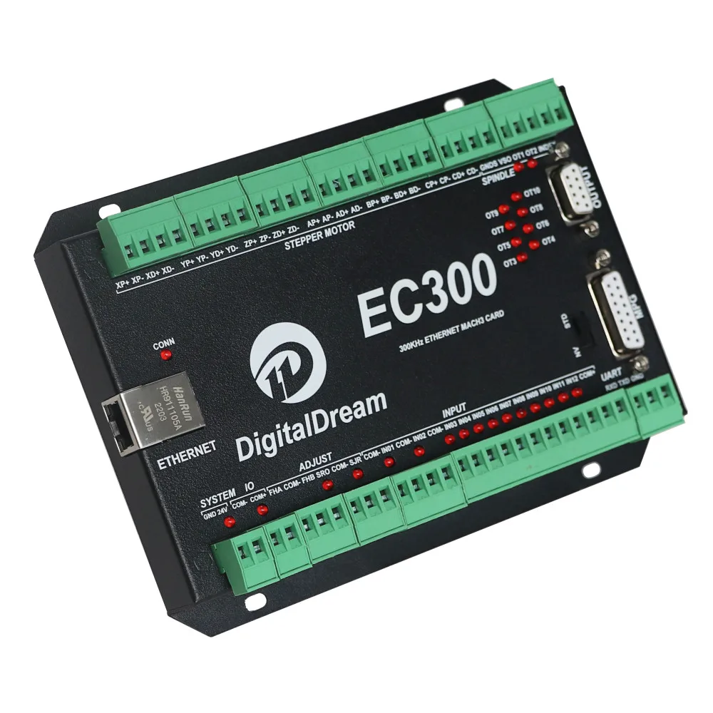 Controller Movimento Ethernet EC300 Per CNC - 3 Assi, 300kHz, Compatibile Con Mach3 - Foto 8