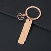 Pata de gato de 50 * 12 mm de largo (oro rosa)