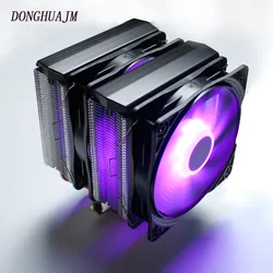 Изготовленный На Заказ 12v алюминиевый rgb с тепловым стержнем heat pipe cpu Охлаждающий Вентилятор deepcool процессорный кулер для intel LGA 1150/1151/1155/1156/1200