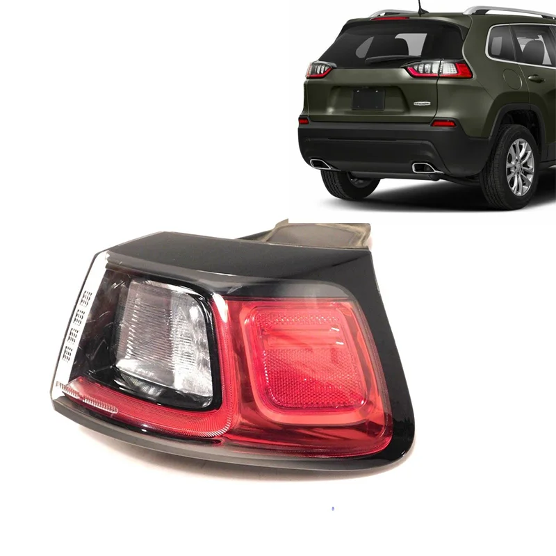 2018 2019 Jeep Cherokee Taillight Tail Light LED Inner Tail Lamp OEM 68275960AD 68275961AD