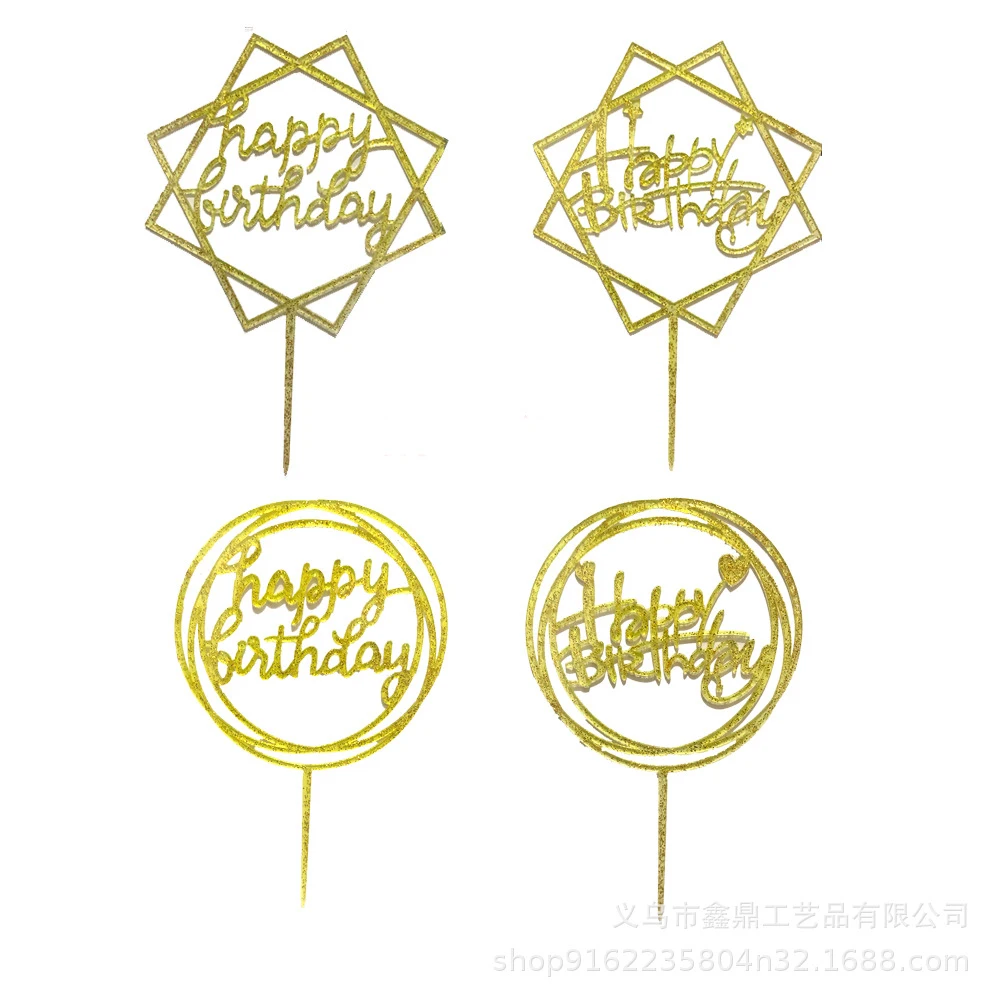 
 Оптовая продажа, акция, заводская цена, индивидуальный дизайн, акриловая лазерная резка, торт на день рождения  