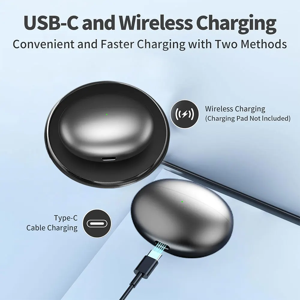 Factory Price HIFI TWS Sound Fone De Ouvido Earphone ANC ENC Noise Cancelling Bluetooth Earbuds Wireless Charge Headset Earbuds