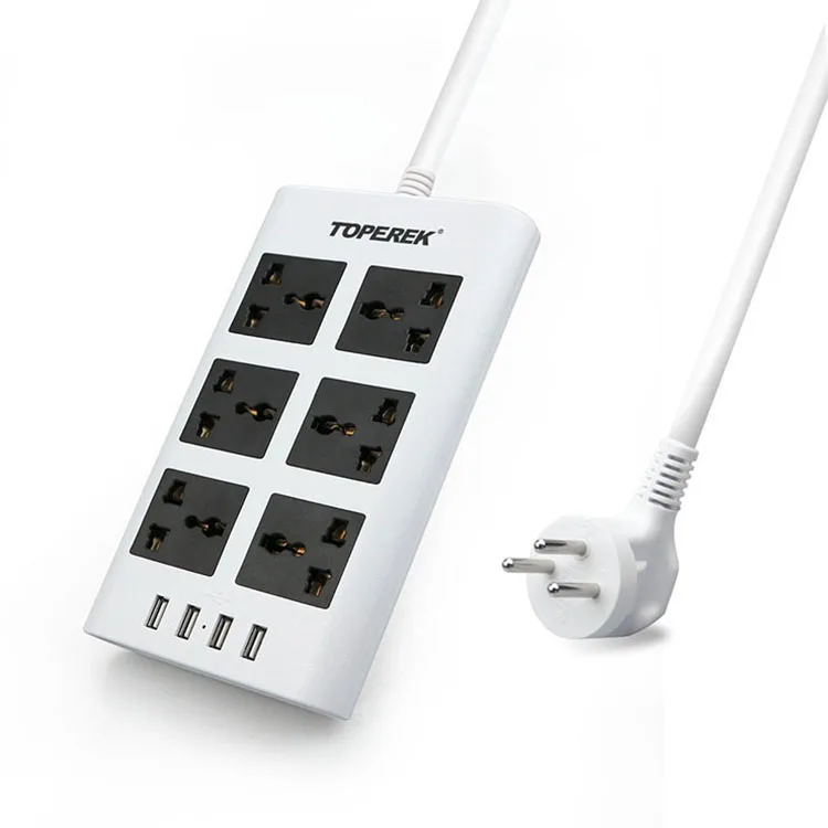 6 степенями свободы универсальный разъем с 4 USB сетевой фильтр