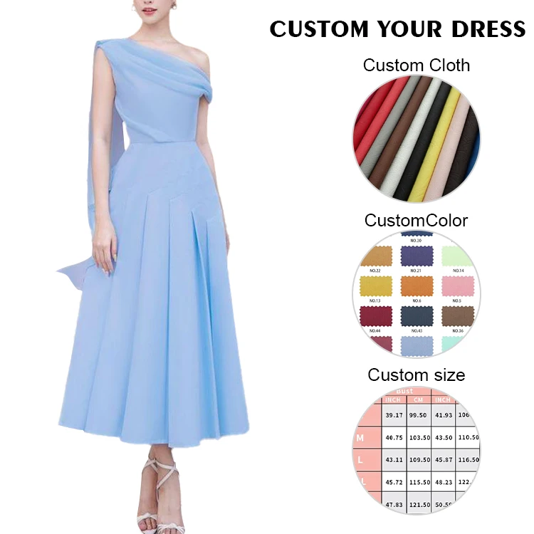 Custom Prom Evening Bodycon Party Formal Long Maxi Dress for Women's Ladies Lady Elegant Clothing Casual Dresses Robes Vestidos