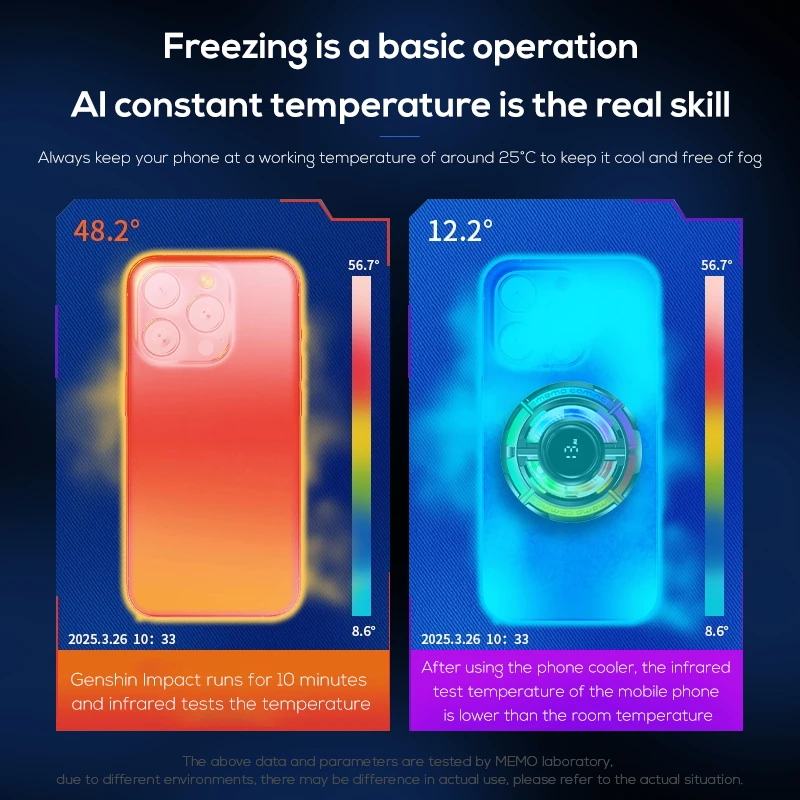  Memo CX15 Cooling Fan for Mobile Gaming