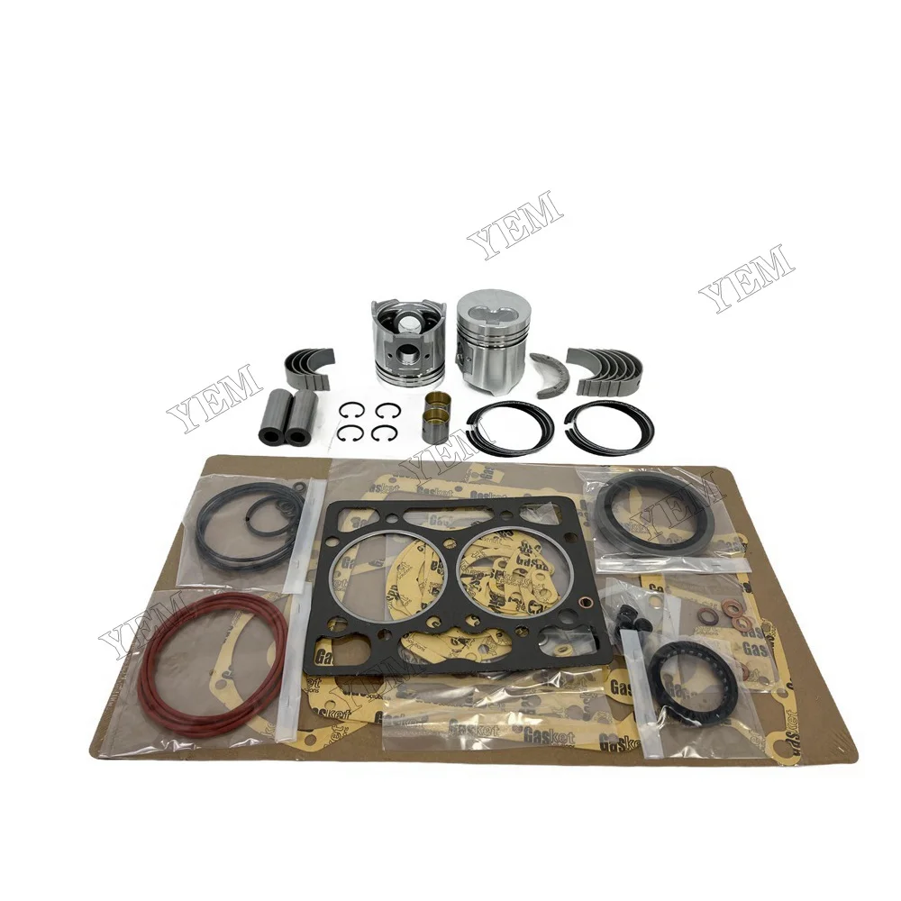 Stock Complete Engine Rebuild Kit With Piston Ring Cylinder Gaskets Bearings Suitable for Komatsu 2D94 Engine Parts 3