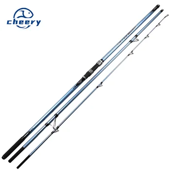 4.2m/4.5m 3 Sections Carbon Fiber Surf Fishing Rod Long Casting Ultralight Fishing Rod Surf Rod – Rod – view 2