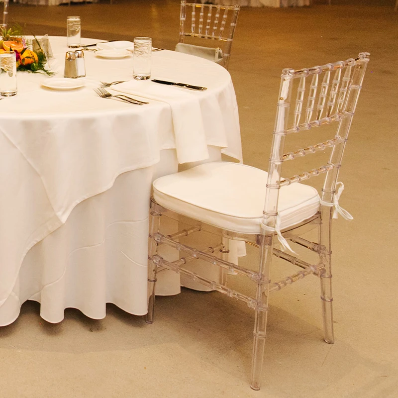 Wholesale Wedding Fold up Chair for Resin Events Plastic Golden Spandex Stretch Cover Tifany Chairs