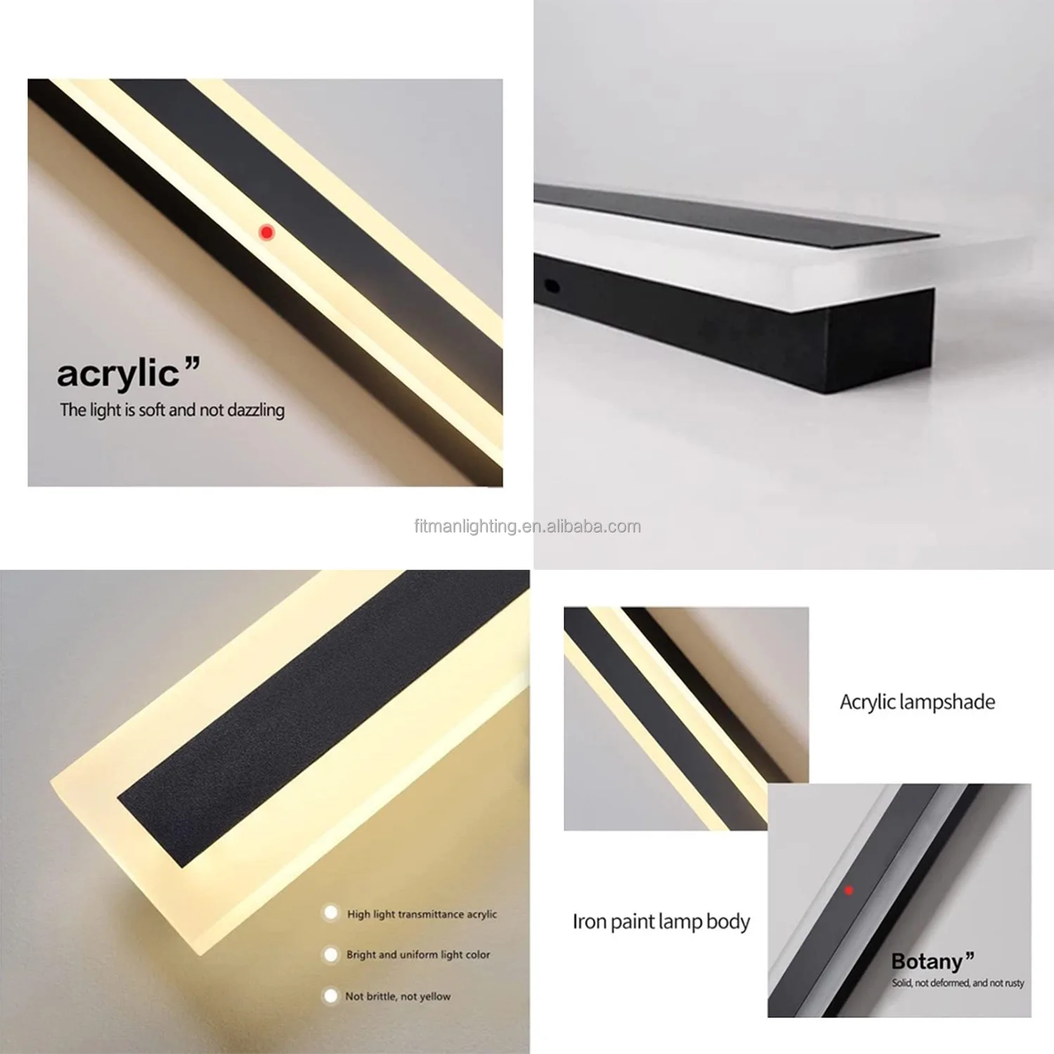 Waterproof Strip Wall Light Highlight Luxury Garden Wall Lights Outdoor Indoor of Light