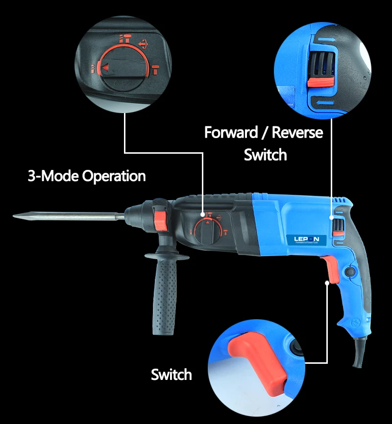 Buy Rotary Hammer Drill Machine,26mm 