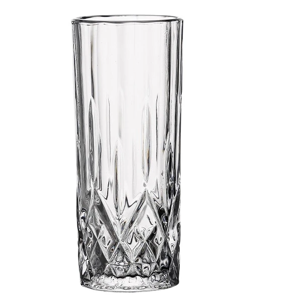 270ml engraved collins glass tumbler embossing