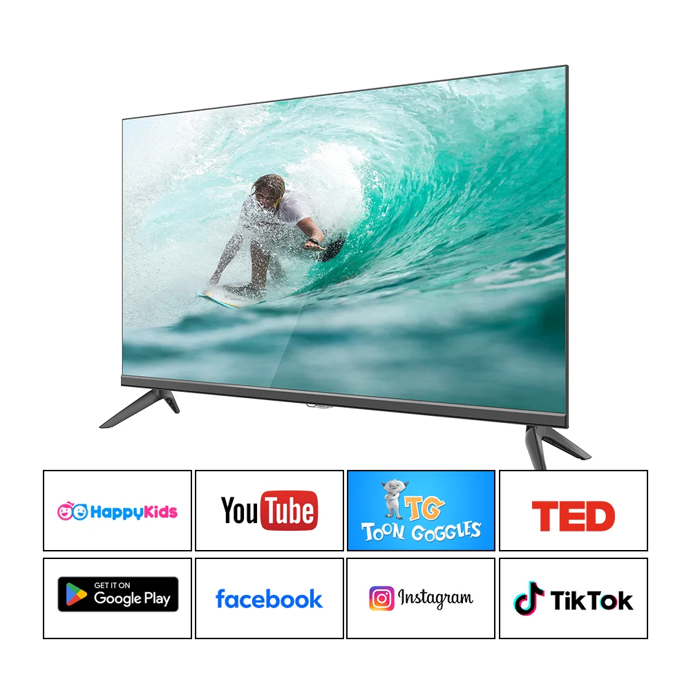 Factory-Customized 45-Inch 4K UHD Smart LED TV with Android, WiFi, and Customizable Motherboard