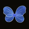 Blue buttefly wing