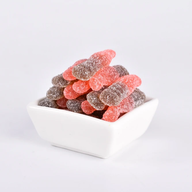 Suifa Halal Cola Bottle Shape Sour Sweet Chewy Soft Gummy Candy