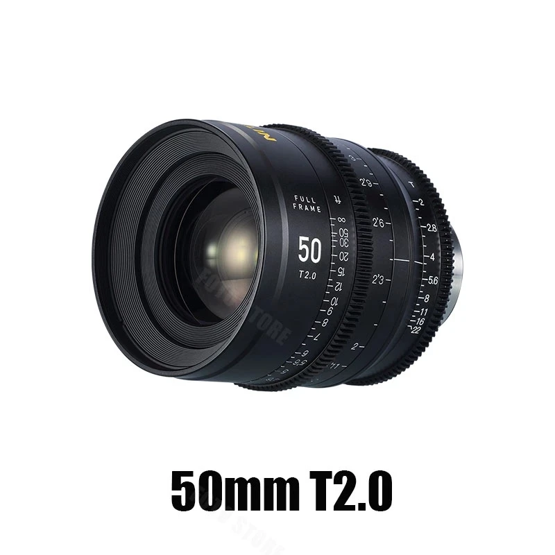Nitecore 25mm T2.1 EF-mount | PL シネマレンズ NITECOREシネマレンズ25mmT2.1 35mm 50mm 75mm 100mm T2.0ソニー