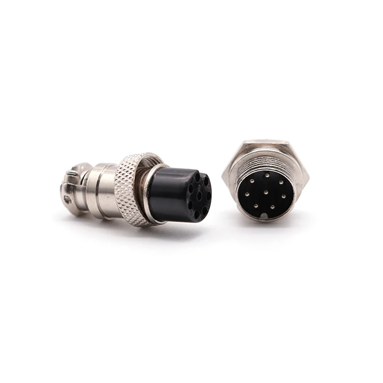 2/3/4/5/6/7/8/9/10 Pin Circular 16M Aviation Plug Socket Connector