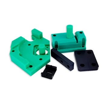 Custom Made High Performance Plastic CNC Machining PEEK Carbon Fiber Nylon ABS PC POM Parts