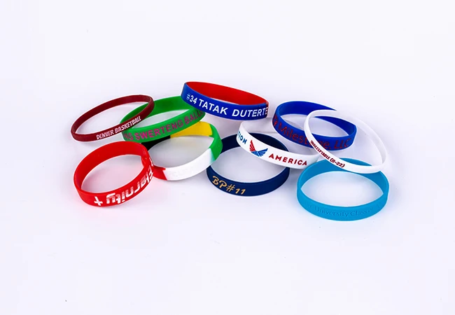Custom Silicone Bracelets Personalized Event Wrist Bands Ballers Silicone Bracelets
