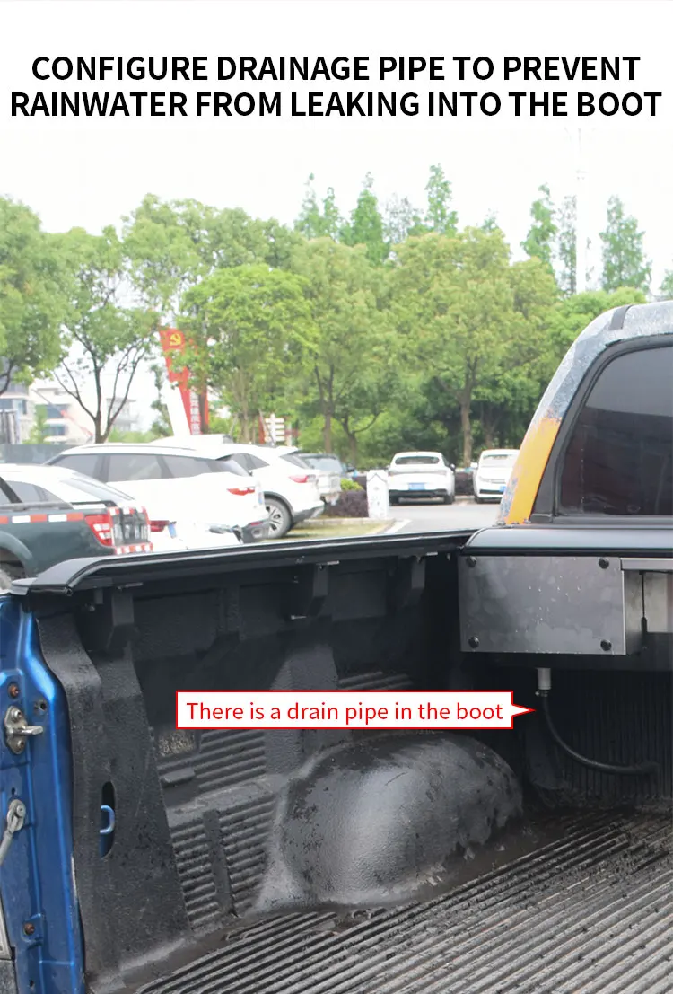 Key Remote Control Retractable Pickup 4x4 Bed Electric Tonneau Cover for Changan Lantuozi Power Roller Shutter Land Tourer manufacture