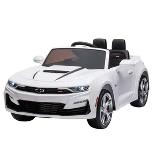Chevrolet Camaro 2SS Electric Ride-On Toy for Kids 2-4 Pedal & Remote Power Licensed Plastic Car for Boys
