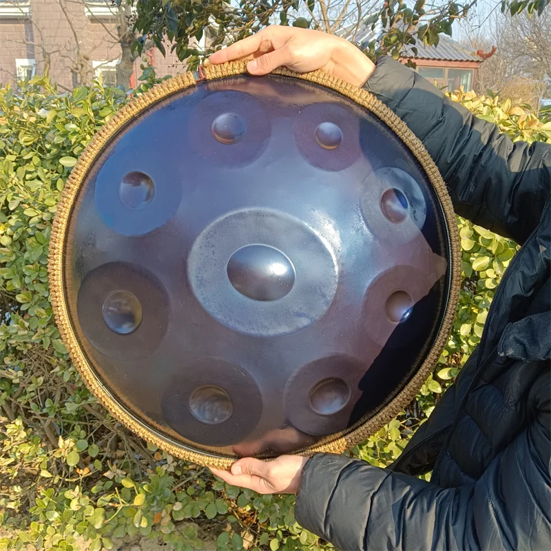Factory New Style Healing Sound Asteman Handpan 10 Note Datura Mini Handpan Kurd Handpan