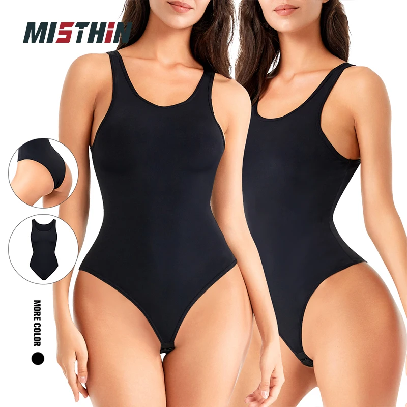 Hot Sale Plus Size Women Tummy Control Slim Body Seamless Panty Shapwear Thong Bodysuit High Waist Trainer Shaper