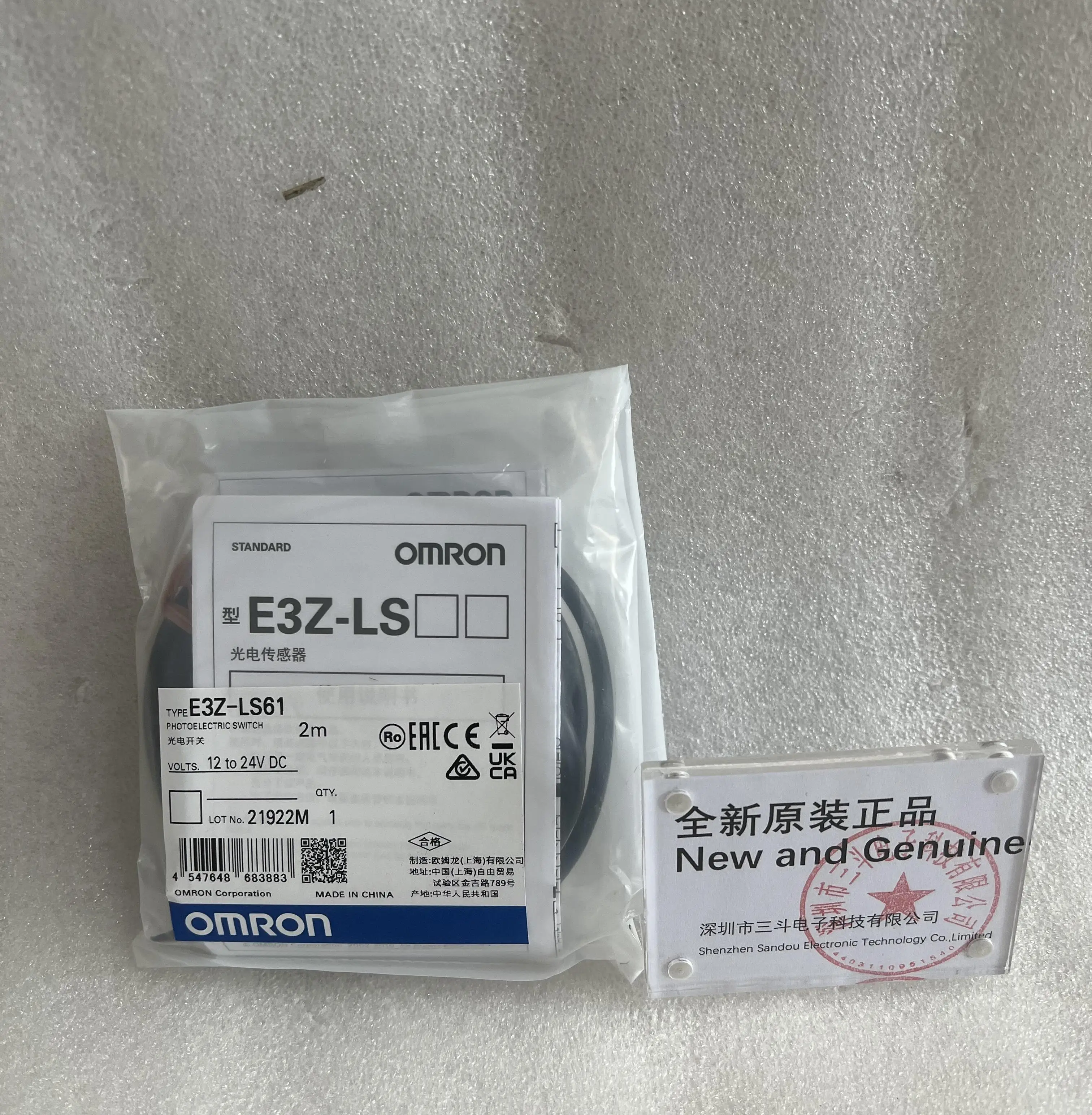 Omron Photoelectric Sensor E3Z-LS61