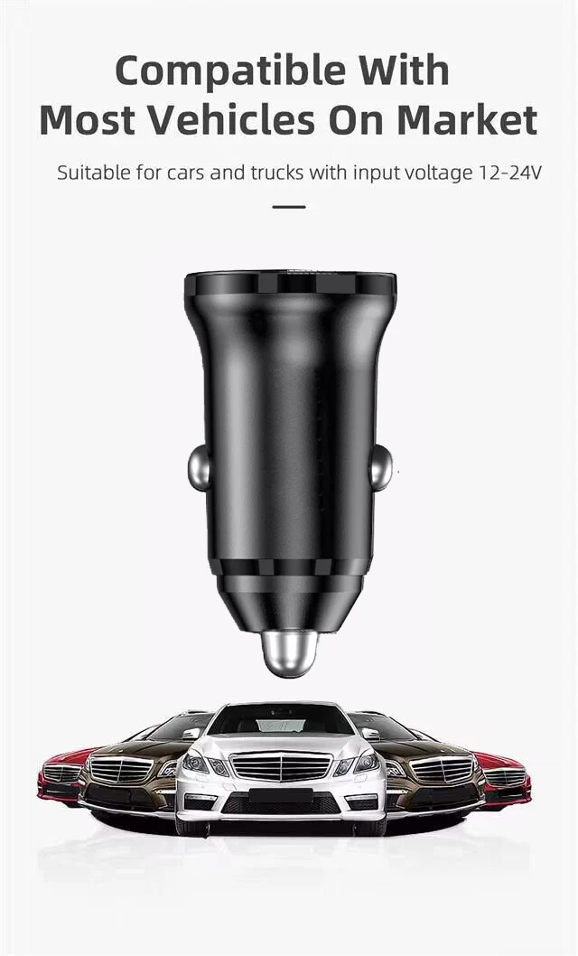 25w Usb Car Charger Quick Charge Qc 4.0 3.0 Fcp Scp Afc Usb Pd Fast Charging Car Phone