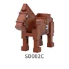 SD002C Cavallo Marrone Colorato (Magnetico)