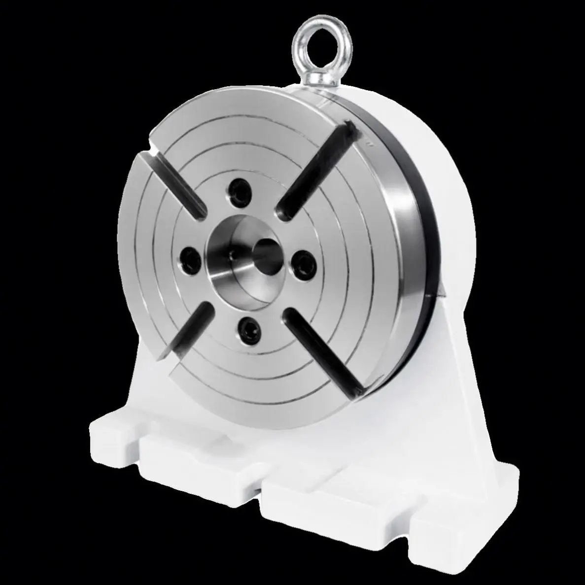 TEBAK CNC Lathe Machining Center Accessories CNC Turntable Rotary Table 4th Axis Rotary Table Use Rotary Tailstock