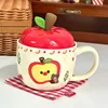 [Cup Lid] Apple - Emoji