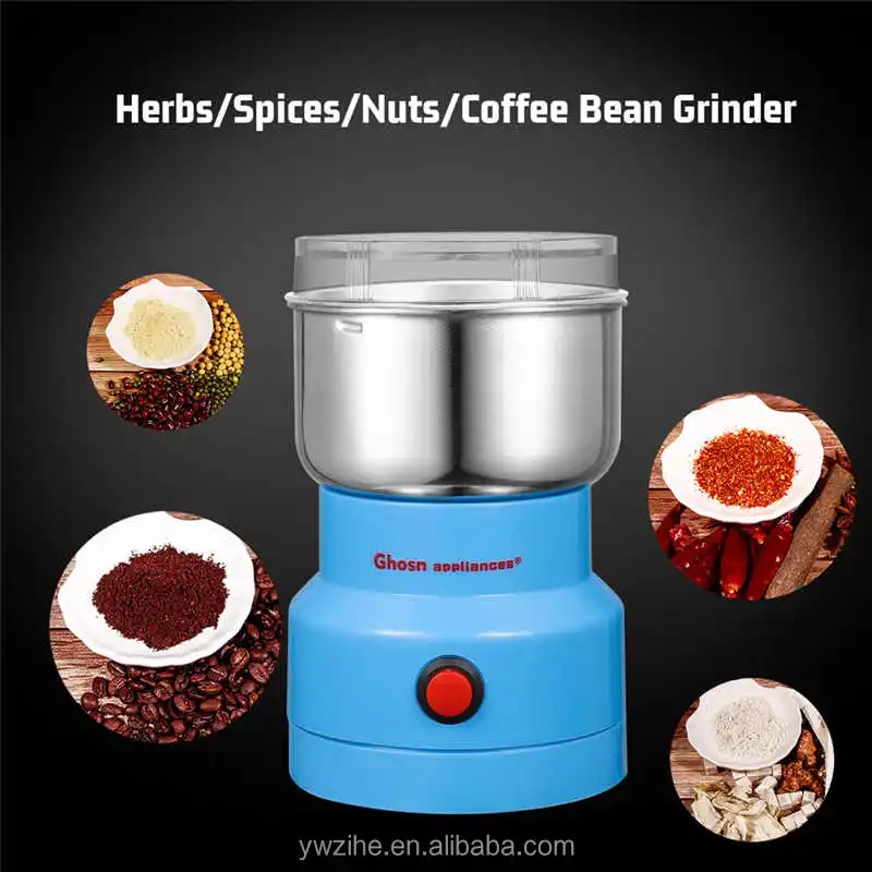 Multifunctional Electric Grinder, Spice Vanilla Nut Crusher