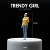 Ragazza di benvenuto-giallo
