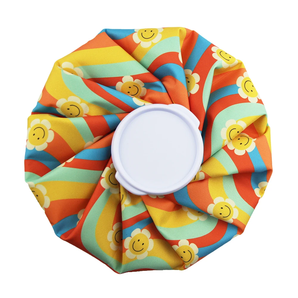 custom print colorful reusable fever cloth ice cooler bag pack different size with custom logo