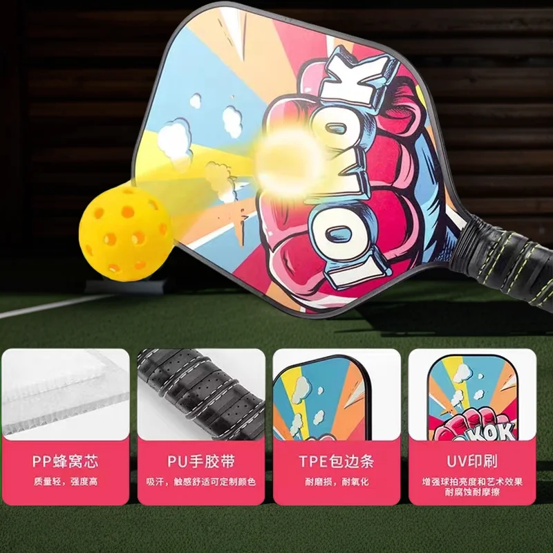 USAPA Premium Graphite Pickleball Paddle Custom Design for Enhanced Performance