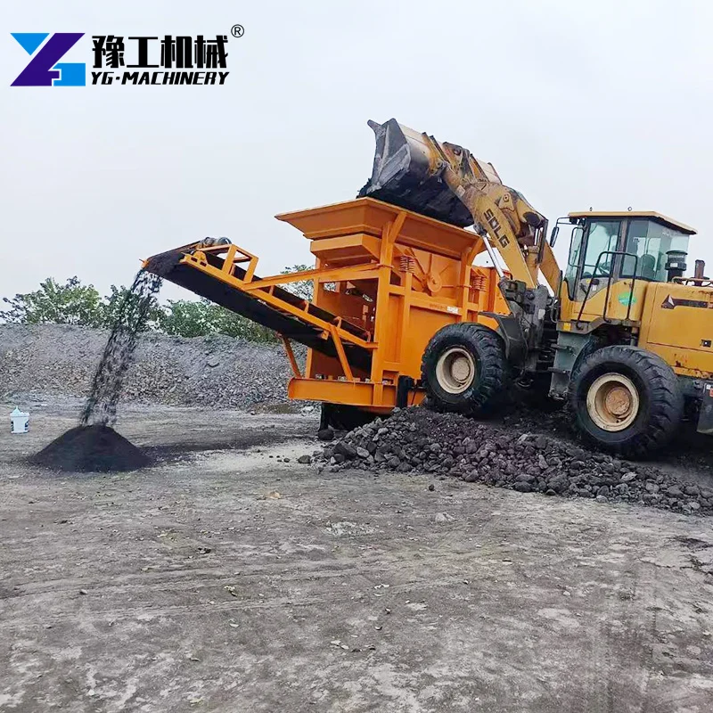 Easy Install Stone Crushing Machine Mini Mobile Jaw Crusher for Limestone Granite Construction Waste