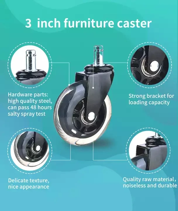 Topcent Replacement Office Chair Caster Wheel Roller Blade Chair Wheel Buy Office Chair Wheels