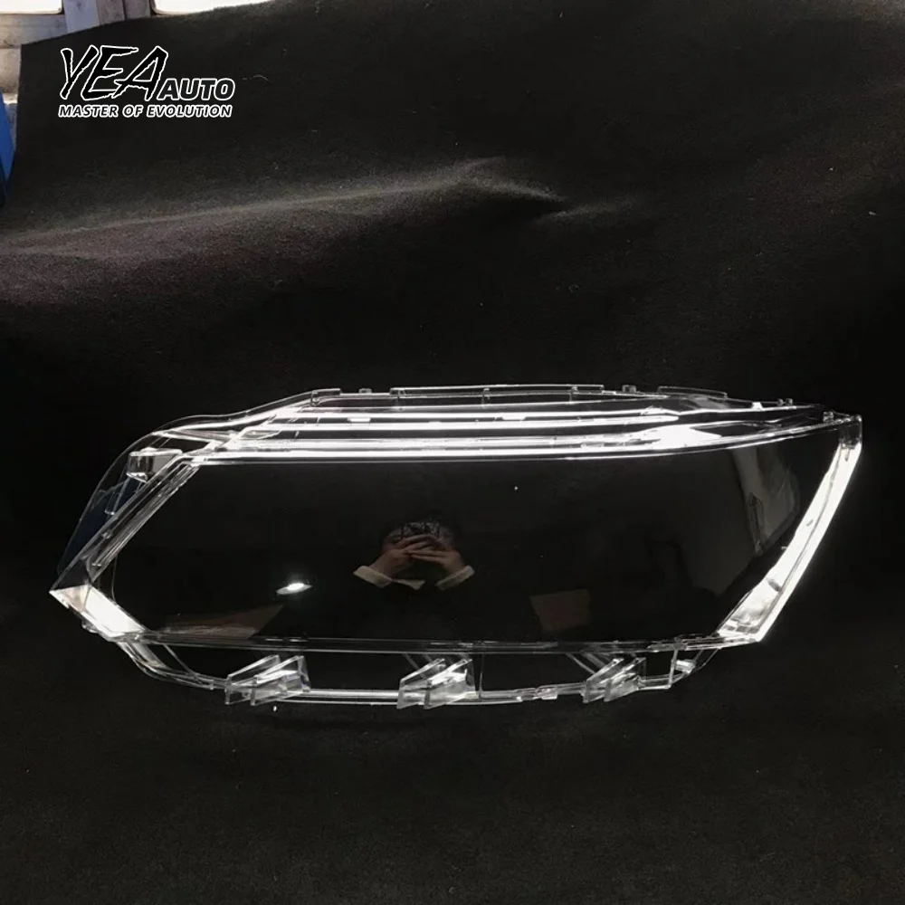 Car Headlight Glass Lampshade Cover Lens for VW for Volkswagon passat Low Configuration Head Light Lens Cover 2016 - 2018