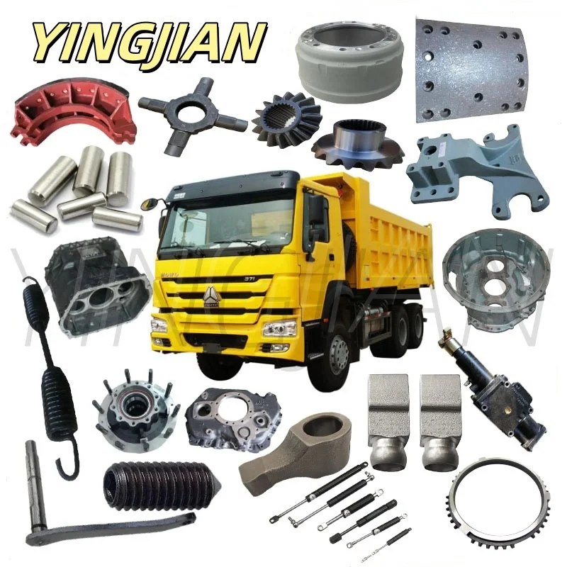 HIGH QUALITY SINOTRUCK HOWO SPARE PARTS AIR SUSPENSION PART SCUSTOMIZABLE SIZE 50MM 60MM 70MM 75MM BRIDGE BALANCE BEAM ASSEMBLY