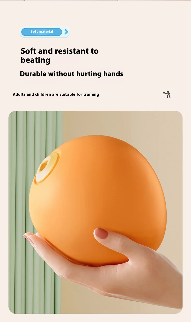 Vertical Indoor Speed Reaction Boxing Ball with Sandbag Target Fitness Equipment for Home Training of Children and Adults