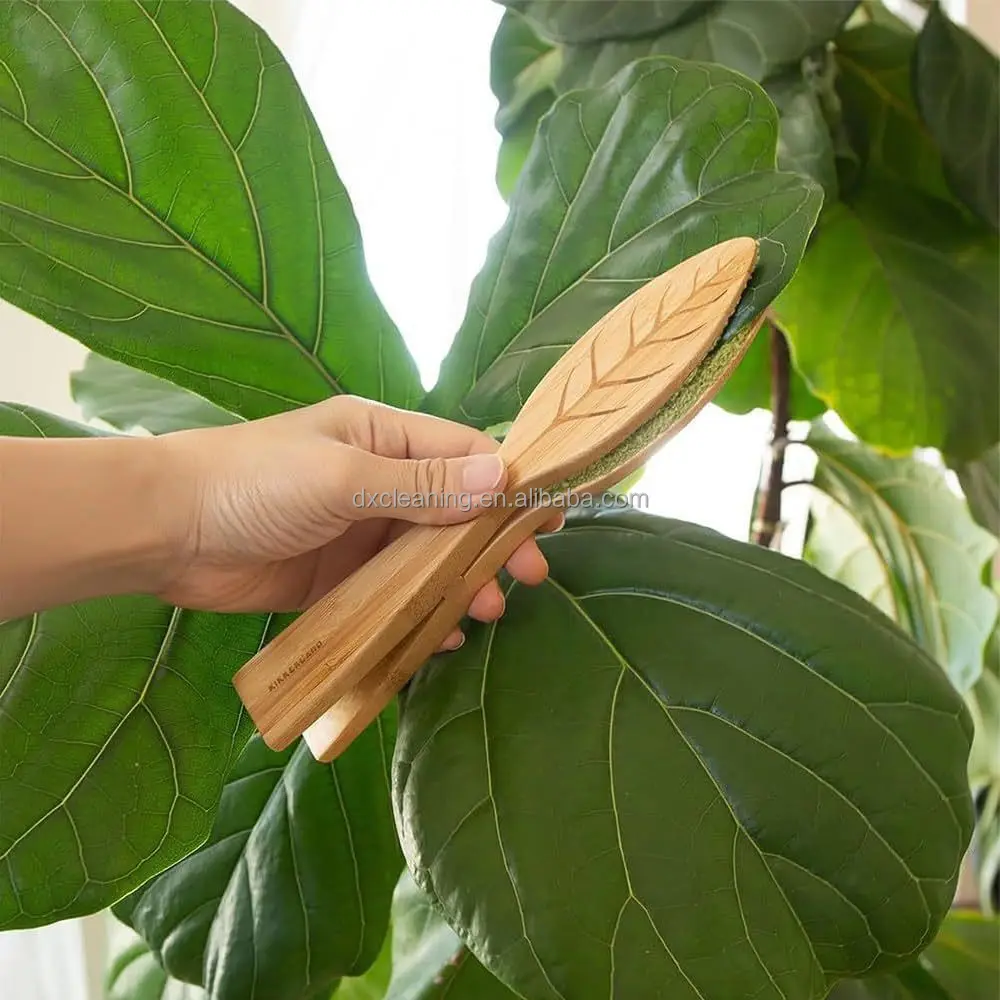 Leaf Cleaning Tongs House Plant Leaf Cleaning Tongs Plant Leaf Lint Cleaner Cleans Both Sides of Leaves