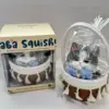 20724-Cow Cat (Black & White Bicolor) Squishy