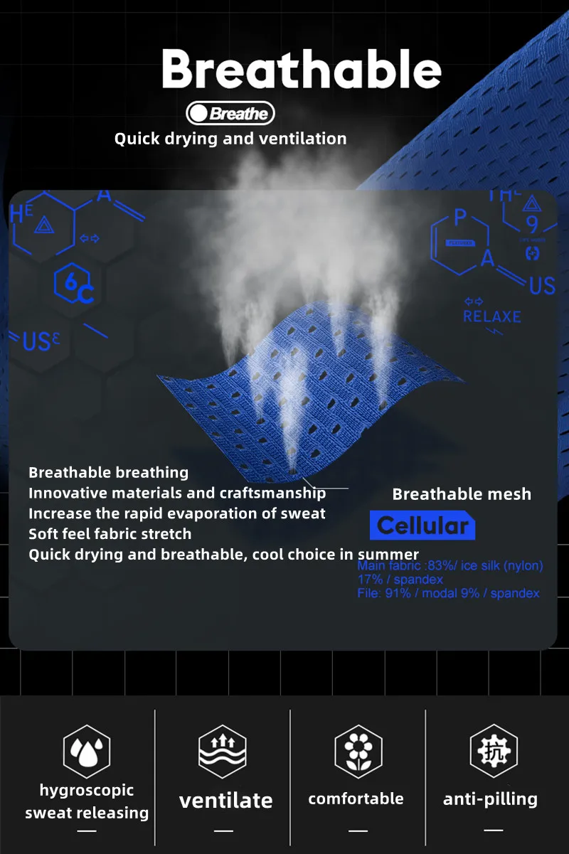 Custom high street style sport basketball printing shorts quick drying polyester  breathable bandana mesh shorts for395_voghion.com