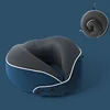 Azul oscuro - Mejora: Almohada cervical individual + decoración sencilla