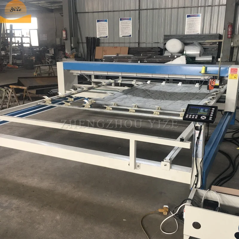 Computerized Single Needle Head Comforter Textile Quilting Machines Long Arm Duvet Bedding Sewing Machine for Quilts