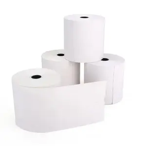 Custom 80x80mm Thermal Label Roll 4x6 Waybill Shipping Labels A6 Thermal Paper Sticker Roll
