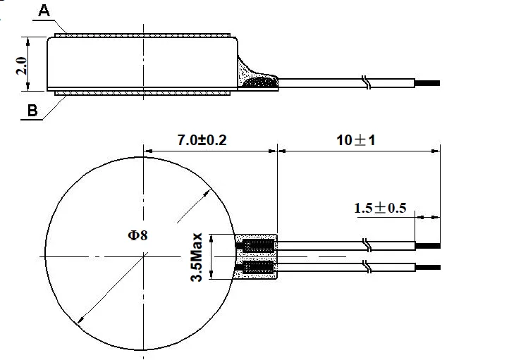 Vibrator Motor, 3v, SMD - detail 10