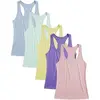 Paquete de 5 - Amarillo, Menta, Veri Peri, Azul Polvo, Rosa Polvo