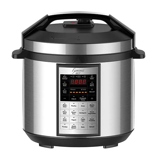6L Digital Smart Pressure Cooker Stainless Steel Rice Cooker Electric  Pressure Cooker